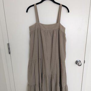 Jenni Kayne Seersucker Summer Dress in Willow